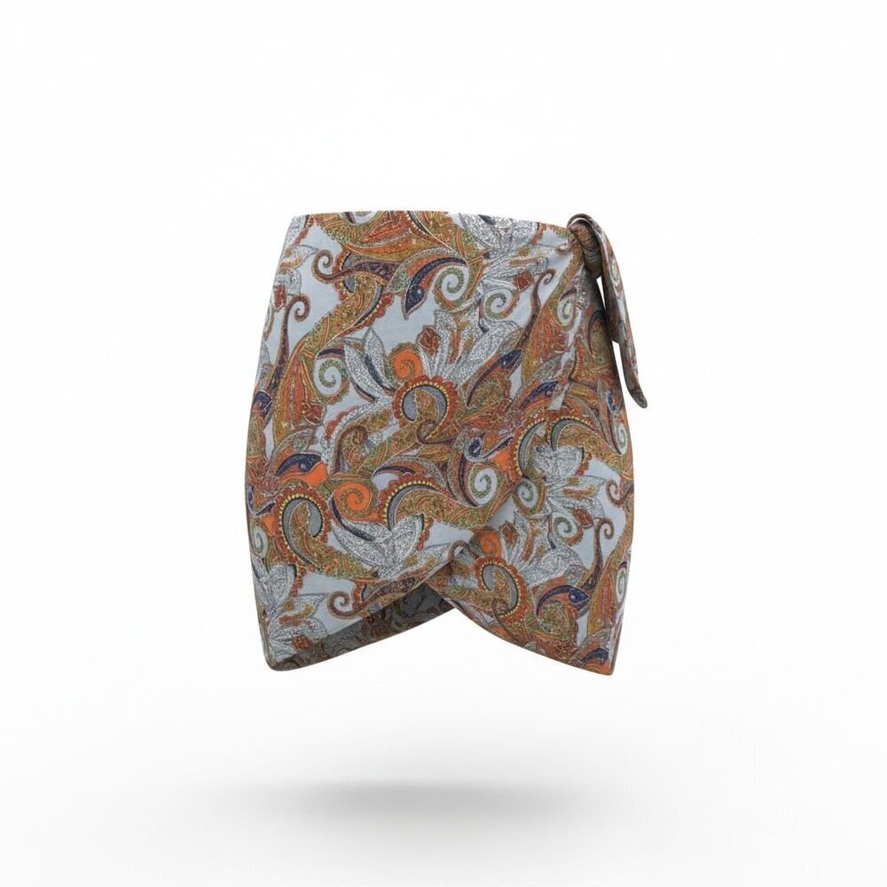 ROSA FAIA Paris Paisley Scarf – Made in France